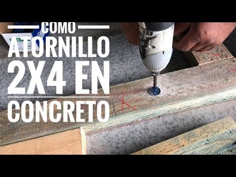 Video: Fijación De La Madera Al Hormigón: ¿cómo Fijar La Madera Verticalmente Al Muro De Hormigón? ¿Cómo Colocar Una Viga De Madera En El Balcón? ¿Cómo Fijarlo Al Techo?