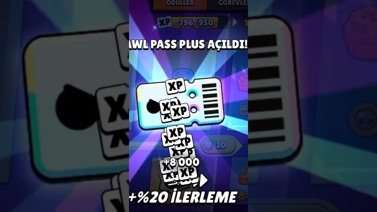 BEDAVA BRAWL PASS PLUS ALMAK ☠️ 