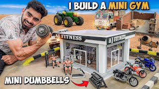 Making a Mini GYM using Rc Tractor with bricks 🧱 Amazing construction project @Aakash946  screenshot 2