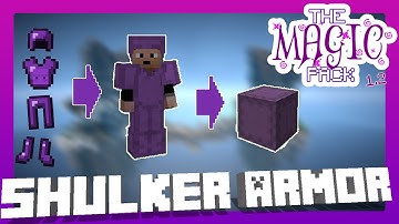 SHULKER ARMOR in vanilla Minecraft | 1.11/1.12 | The Magic Pack 1.2