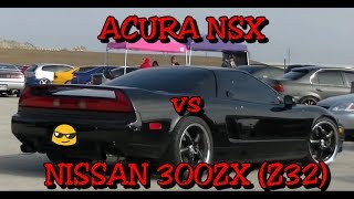 Acura NSX vs Nissan 300ZX