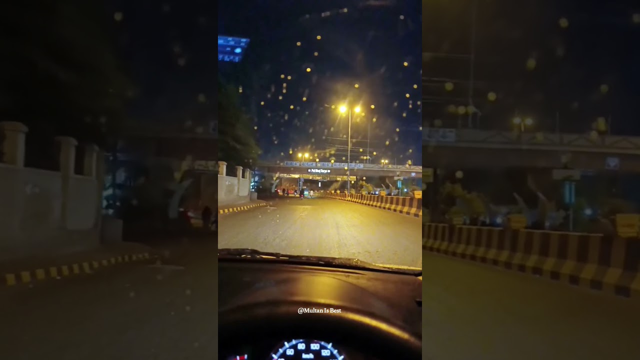 Alhamdulillah, Night, Rain, NFAK, Multan. 