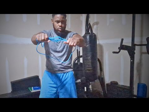Shredding A Rope Quick 10 Minute fat shred Session (Push ups, Squats, Jump Rope) - YouTube