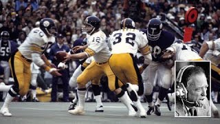 Super Bowl IX Steelers vs Vikings  Fleming & Cope Dubbed w/TV Broadcast