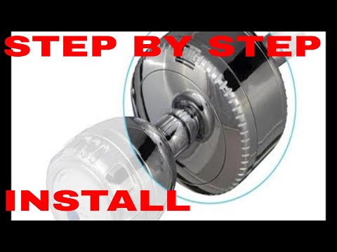 Installing Filter On Your Shower head. SLIM. DIY. Step By Step