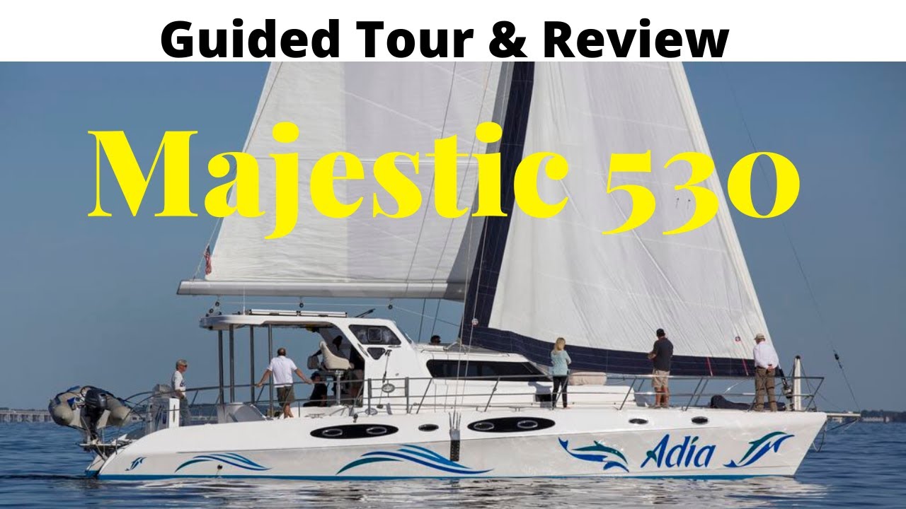 Guided Tour and Review: Majestic 530 (2019).  New hull shape coming with a higher price tag