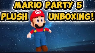 Unboxing Mario Party 5 Mario Plush SML MARIO!