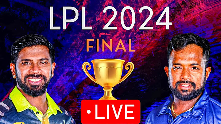 🔴 Final | Galle Marvels Vs Jaffna Kings | LPL 2024