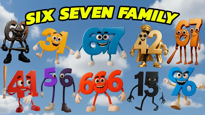 ALL SIX SEVEN FAMILY Italian 67 Brainrot Animals Meme Song