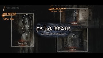 Fatal Frame (Project Zero) Maiden Of Black Water - All 8 Ghost Sightings I First Drop I Second Sight