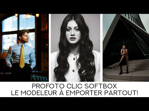 Le modeleur Profoto le plus cool pour tes aventures: Profoto Clic Softbox