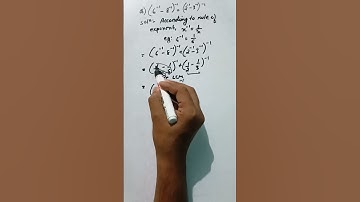 Simplifying exponents with negative powers... #simplify # concepts