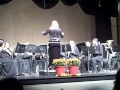 Maurice j mcdonough high school concert band featuring kristen burke on the drums