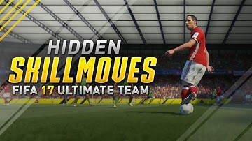 FIFA 17 - HIDDEN/UNLISTED SKILLMOVES! | w/ WAKA WAKA, FAKE DRAG BACK AND MORE!