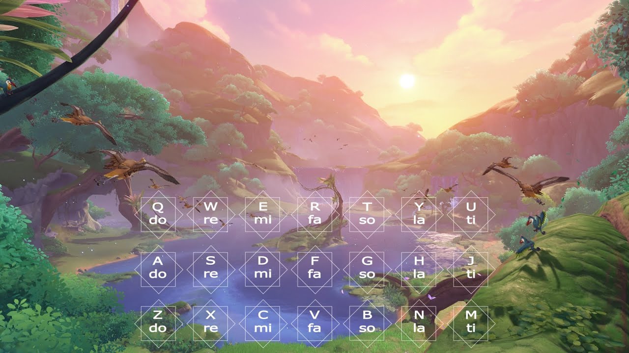 『Once-Joyful Dream 旧楽園』Genshin Impact Windsong Lyre | 風吹きのライアー