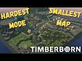 Playing the HARDEST Mode on the SMALLEST Map | Timberborn