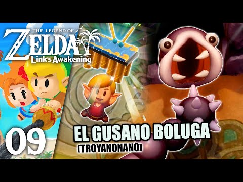 BOLUGA el GUSANO 🐛 Fauces del SILURO - Zelda: Links Awakening #09