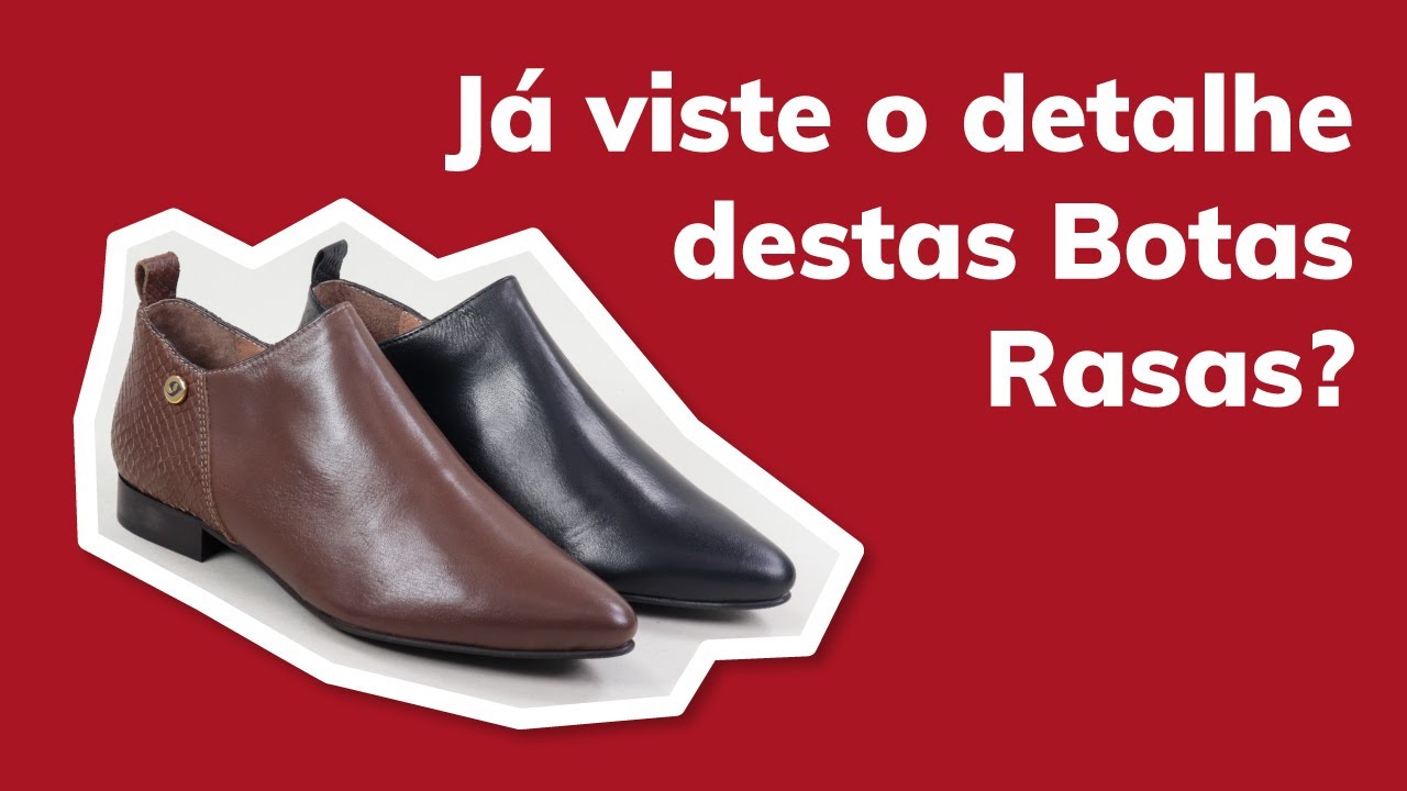 Botas de Senhora Ginova com Fecho Atrás