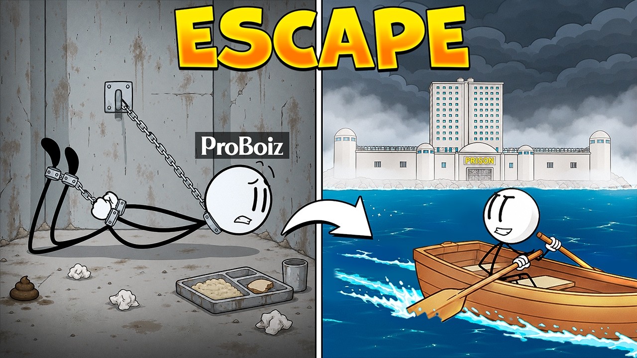HOW I ESCAPED THE MOST SECURED PRISON! | ProBoii
