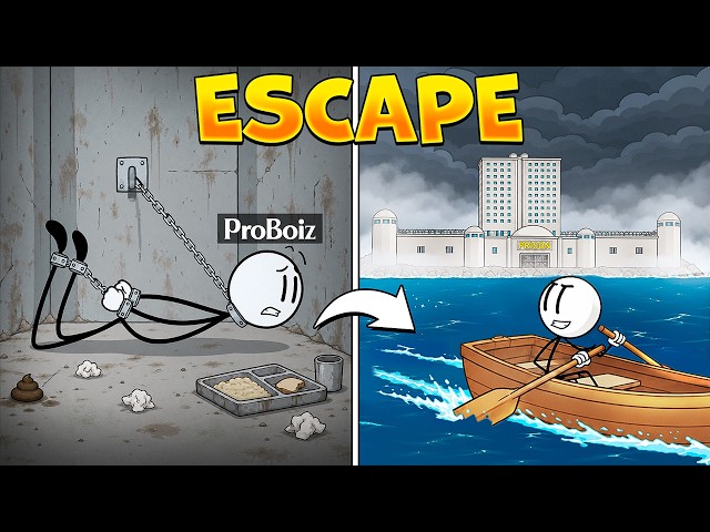HOW I ESCAPED THE MOST SECURED PRISON! | ProBoii
