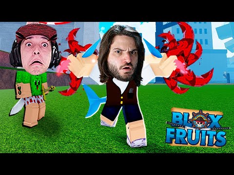 A PRIMEIRA VEZ do MENDRAKE da CREATIVE SQUAD no BLOX FRUITS! 