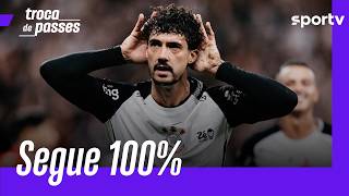 CORINTHIANS VENCE O SANTA FÉ E SE MANTÉM 100% NA CONMEBOL LIBERTADORES | TROCA DE PASSES | sportv