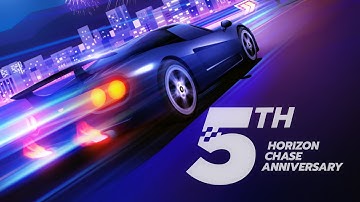 Horizon Chase 5th Anniversary - 50 Million Downloads