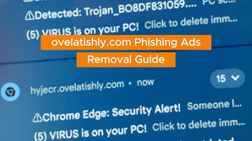 ovelatishly.com Phishing Pop-ups | How to Remove It?