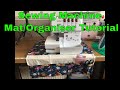 How to  making a sewing machineoverlocker mat  ironing mat  tool holder  easy sew  tutorial
