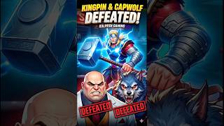 Marvel rivals kingpin and capwolf defeated | #kalpeshgaming #shorts #avengers #thor #trending #viral