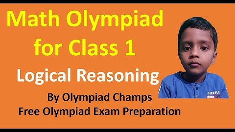 SOF IMO Olympiad Grade 1 Math Logical Reasoning Exam Preparation 2022 & Solve Olympiad Math Paper