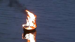 Viking Longboat urn - Scattering Ashes - 4thceremony