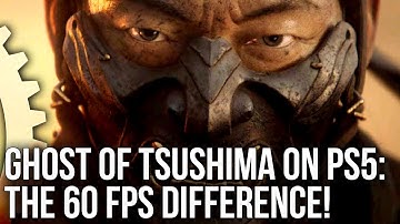 Ghost of Tsushima: PS5 vs PS4 Pro - The 60fps Difference!