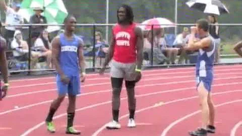 Burch Antley - Jadeveon Clowney 4x100m State Track...