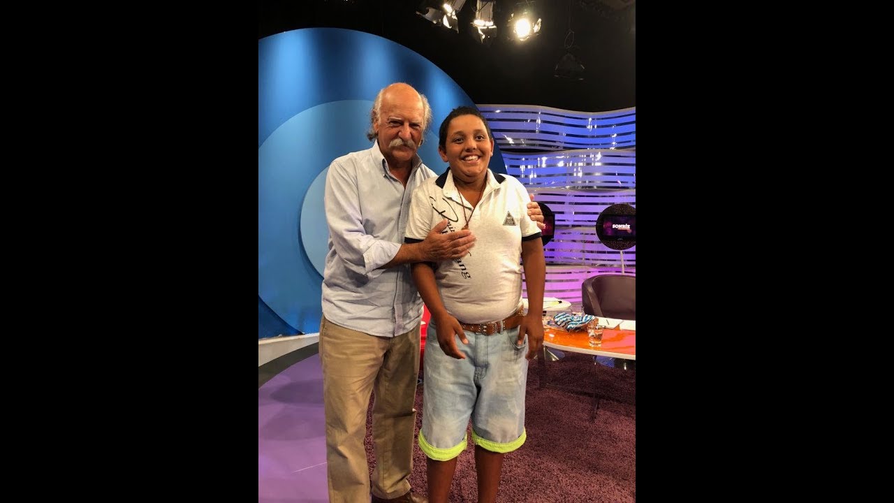 Anthony Nuñez con Juan Carlos Lopez- Sonrie