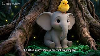 Meet Ellie, the little baby elephant who lost His Way home