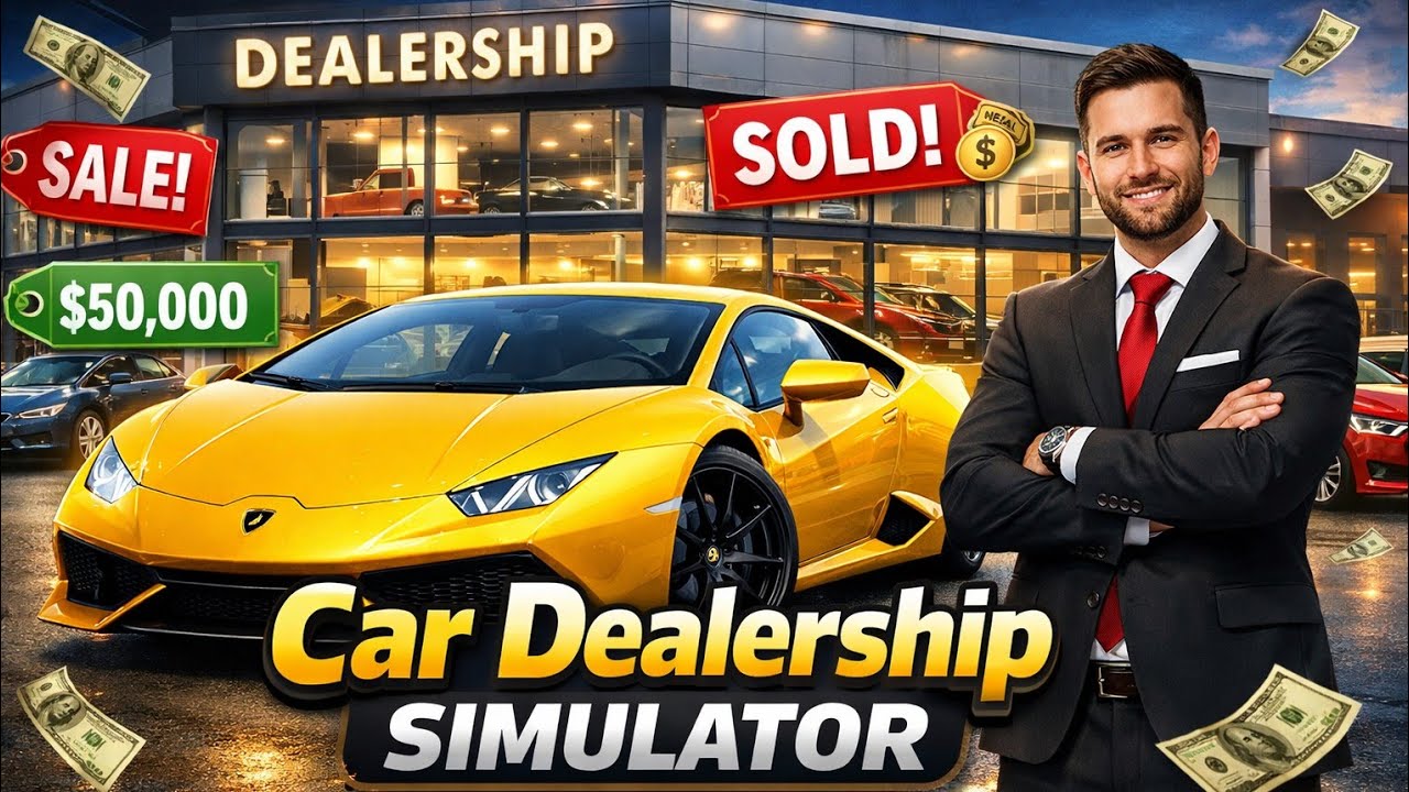 Car Dealership Business Game – Start Your Own Luxury Car Company!