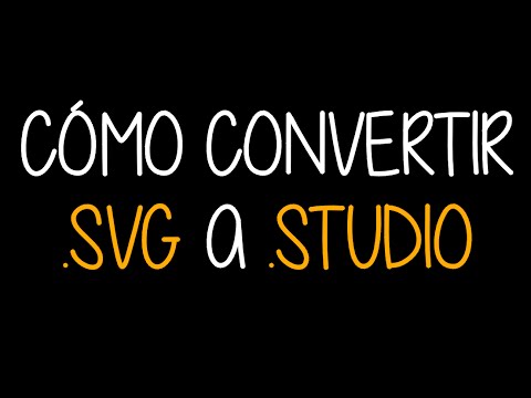 Download CÓMO CONVERTIR SVG A SILHOUETTE STUDIO - YouTube