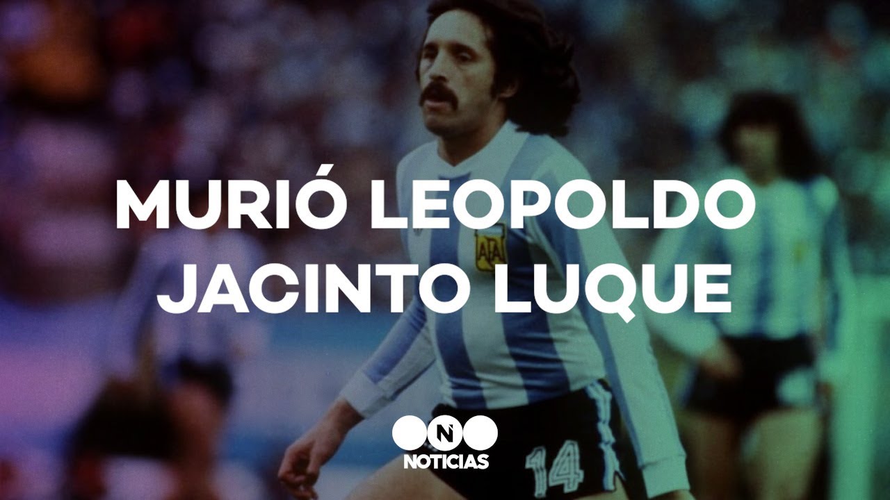 DOLOR EN EL FÚTBOL ARGENTINO POR LA MUERTE DE LEOPOLDO JACINTO LUQUE - Telefe Noticias