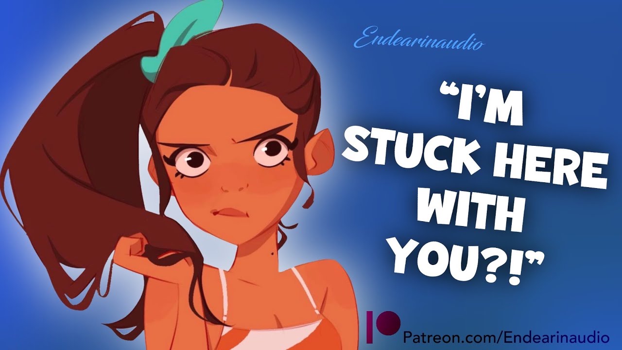 Stuck in the Locker Room with a Bratty Cheerleader (Enemies to Lovers) (Tsundere)