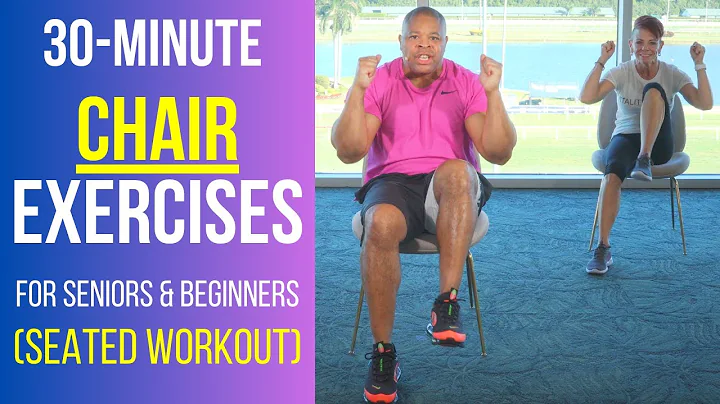 30-Minute Full Body Chair Workout for Seniors & Beginners (Intermediate level)