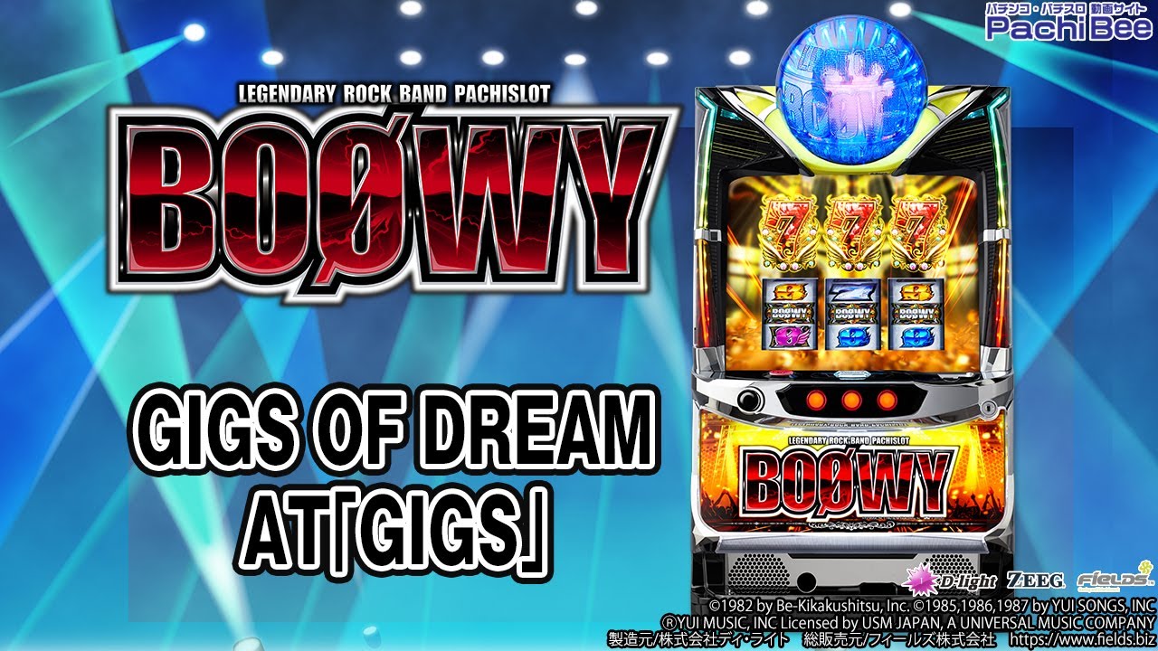 BOØWY スロット パチスロBOØWY(ボーイ/ボウイ)【スロット】解析・打ち