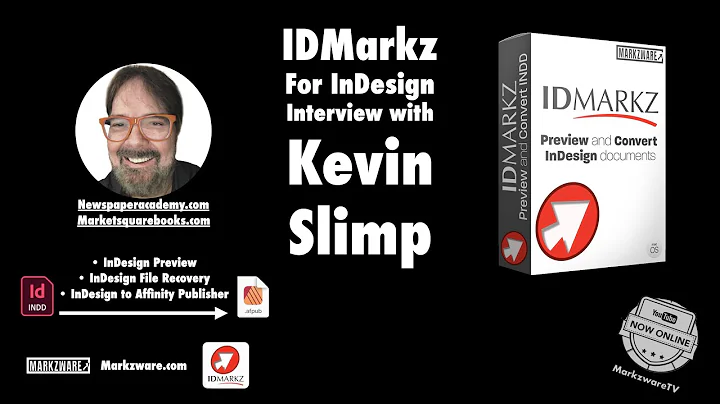 Kevin Slimp on IDMarkz for InDesign Fixing and Aff...