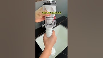 Xi phông thoát nước cho bồn rửa mặt 2 kiểu ngang và dọc