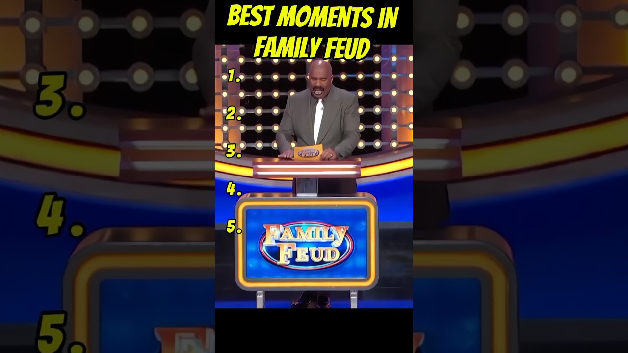 Ranking best moments in family feud 