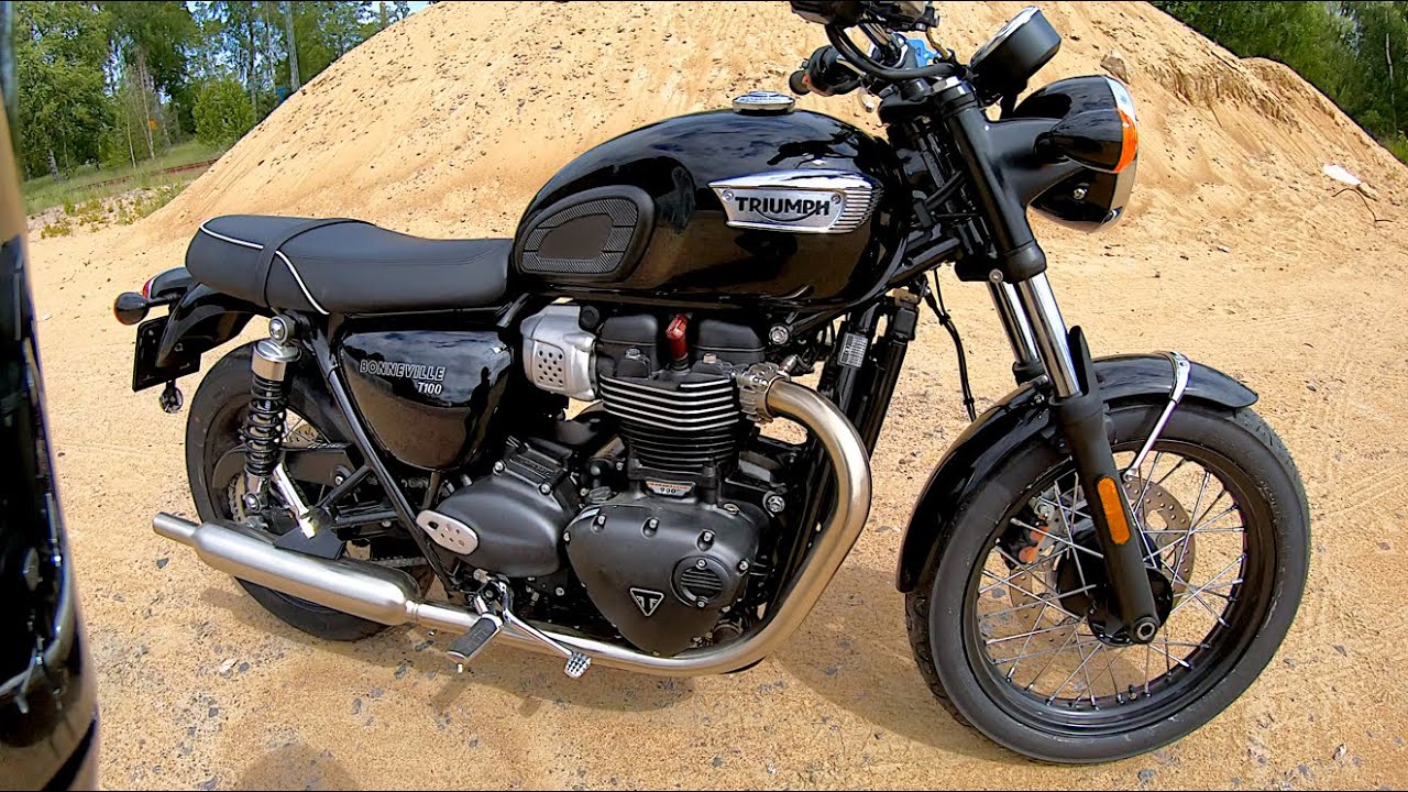 Triumph Bonneville T100 Test Ride and 