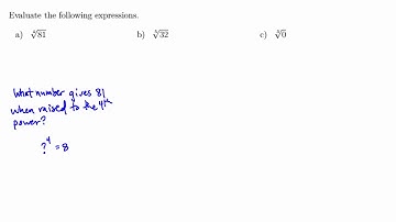 MTH 65 (§6.1, v11) Evaluating Higher Order Roots – Your Turn