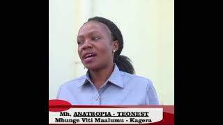 Mbunge Anatropia Theonest achanja chanjo ya kujikinga na Corona, awasihi wananchi wakachanje.