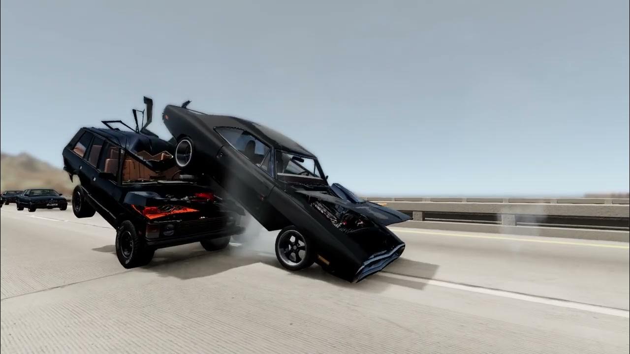 Fast X Dom jump from plane.BeamNg.drive YouTube
