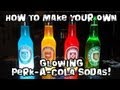 How to Make Your Own GLOWING Perk-A-Cola Sodas!